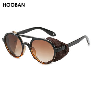 HOOBAN Vintage Steampunk Unisex Sunglasses - Sunglass Associates