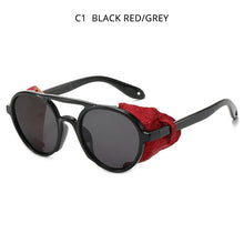 Load image into Gallery viewer, HOOBAN Vintage Steampunk Unisex Sunglasses - Sunglass Associates