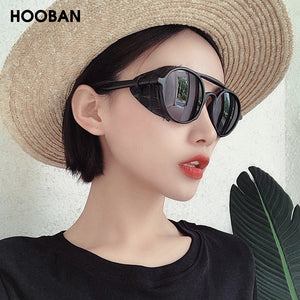 HOOBAN Vintage Steampunk Unisex Sunglasses - Sunglass Associates