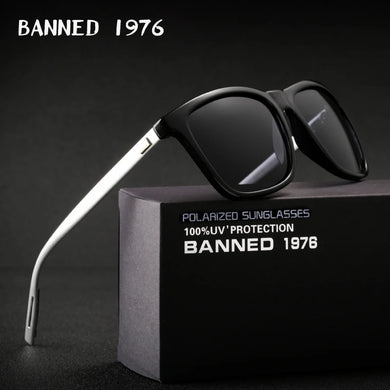 BANNED 1976 Polarized Aluminum Magnesium Men's Sunglasses - Sunglass Associates