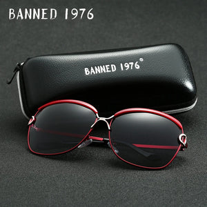 BANNED HD Polarized Women's Designer Sunglasses - Sunglass Associates