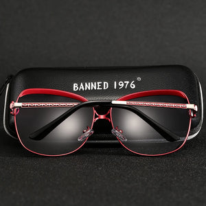 BANNED HD Polarized Women's Designer Sunglasses - Sunglass Associates