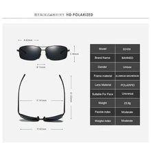 Load image into Gallery viewer, BANNED 1976 Polarized UV400 Rectangle Men&#39;s Driving Sunglasses - Sunglass Associates