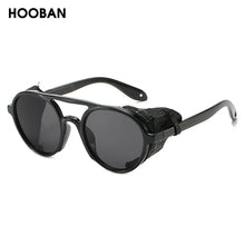 Load image into Gallery viewer, HOOBAN Vintage Steampunk Unisex Sunglasses - Sunglass Associates