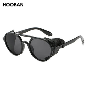 HOOBAN Vintage Steampunk Unisex Sunglasses - Sunglass Associates