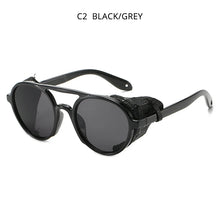 Load image into Gallery viewer, HOOBAN Vintage Steampunk Unisex Sunglasses - Sunglass Associates