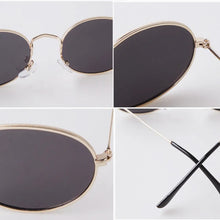 Load image into Gallery viewer, Polarized Men&#39;s Metal Oval Small Frame Sunglasses