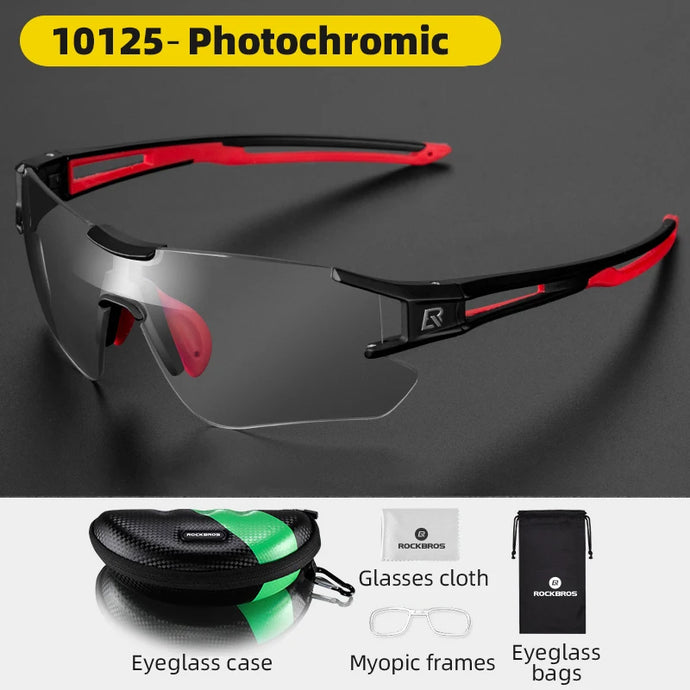 ROCKBROS Photochromic UV400 Cycling Sunglasses