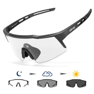 KAPVOE Photochromic Child Cycling Sunglasses