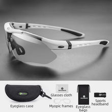 Load image into Gallery viewer, ROCKBROS Photochromic UV400 Cycling Sunglasses