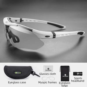 ROCKBROS Photochromic UV400 Cycling Sunglasses