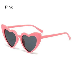 Kids Heart Shaped UV400 Sunglasses - Sunglass Associates