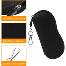 Load image into Gallery viewer, Sunglass Case with Carabiner - Sunglass Associates