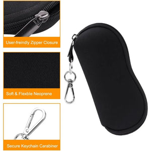 Sunglass Case with Carabiner - Sunglass Associates