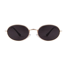 Load image into Gallery viewer, Polarized Men&#39;s Metal Oval Small Frame Sunglasses