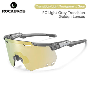 ROCKBROS Photochromic Unisex UV400 Cycling Sunglasses - Sunglass Associates