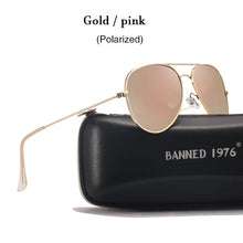 Load image into Gallery viewer, BANNED 1976 Classic Metal Aviation Women&#39;s Sunglasses - Sunglass Associates