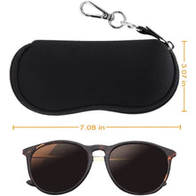 Load image into Gallery viewer, Sunglass Case with Carabiner - Sunglass Associates