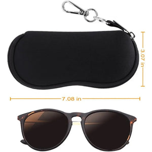 Sunglass Case with Carabiner - Sunglass Associates