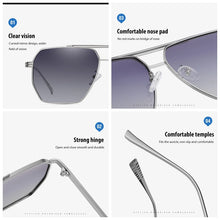 Load image into Gallery viewer, BANNED 1976 Women&#39;s Square Polarized Metal Sunglasses - Sunglass Associates