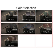 Load image into Gallery viewer, BANNED 1976 Women&#39;s Square Polarized Metal Sunglasses - Sunglass Associates