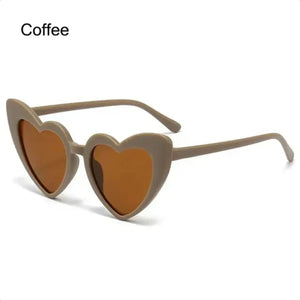 Kids Heart Shaped UV400 Sunglasses - Sunglass Associates