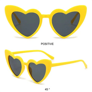 Kids Heart Shaped UV400 Sunglasses - Sunglass Associates