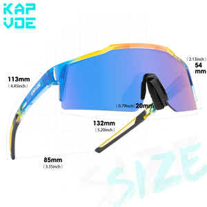 KAPVOE Photochromic Child Cycling Sunglasses