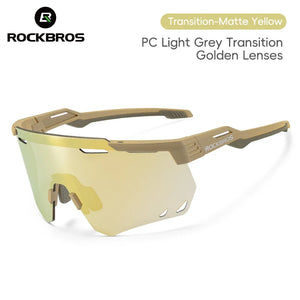 ROCKBROS Photochromic Unisex UV400 Cycling Sunglasses - Sunglass Associates