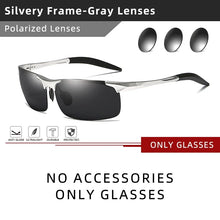 Load image into Gallery viewer, CLLOIO Men&#39;s Polarized Aluminum Frame Sunglasses - Sunglass Associates