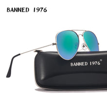 Load image into Gallery viewer, BANNED 1976 Classic Metal Aviation Women&#39;s Sunglasses - Sunglass Associates