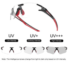 Load image into Gallery viewer, ROCKBROS Photochromic UV400 Cycling Sunglasses