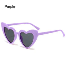 Load image into Gallery viewer, Kids Heart Shaped UV400 Sunglasses - Sunglass Associates