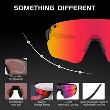 Load image into Gallery viewer, Photochromic Cycling Unisex Sunglasses - Sunglass Associates