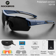 Load image into Gallery viewer, ROCKBROS Bicycle Glasses TAC Polarized Ultra-light Removeable Frame Non-slip Comfortable Bicycle Sunglasses Cycling Equipment - Sunglass Associates