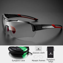 Load image into Gallery viewer, ROCKBROS Photochromic UV400 Cycling Sunglasses