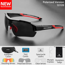 Load image into Gallery viewer, ROCKBROS Bicycle Glasses TAC Polarized Ultra-light Removeable Frame Non-slip Comfortable Bicycle Sunglasses Cycling Equipment - Sunglass Associates