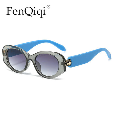 FENQIQI Vintage Metal Women's Sunglasses