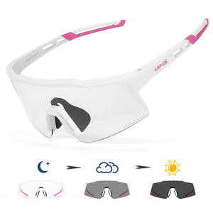 KAPVOE Photochromic Child Cycling Sunglasses