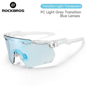 ROCKBROS Photochromic Unisex UV400 Cycling Sunglasses - Sunglass Associates