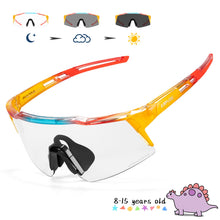 Load image into Gallery viewer, KAPVOE Photochromic Child Cycling Sunglasses