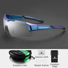 Load image into Gallery viewer, ROCKBROS Photochromic UV400 Cycling Sunglasses