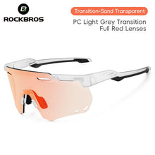 Load image into Gallery viewer, ROCKBROS Photochromic Unisex UV400 Cycling Sunglasses - Sunglass Associates