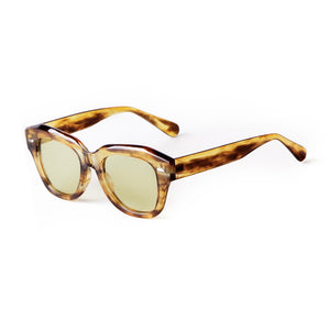 WHO CUTIE Vintage Square Frame Women's Sunglasses