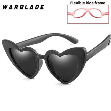 War Blade Children's Polarized Heart Sunglasses - Sunglass Associates