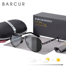 Load image into Gallery viewer, BARCUR Polarized Men&#39;s Pilot Sunglasses - Sunglass Associates
